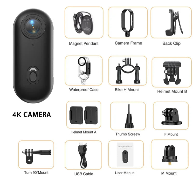 4K Pro Body Cam