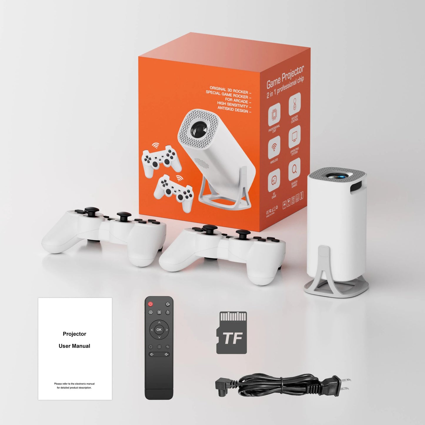 Gaming Projector / Controller Dual WIFI