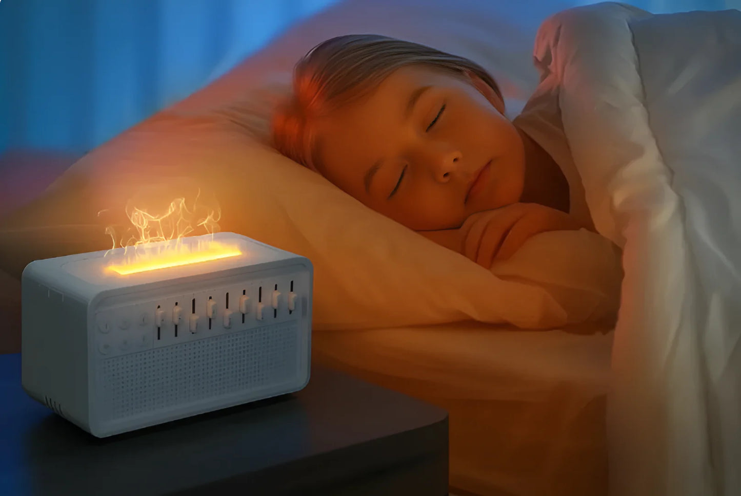 Sleep Night Light Humidifier Bluetooth Speaker