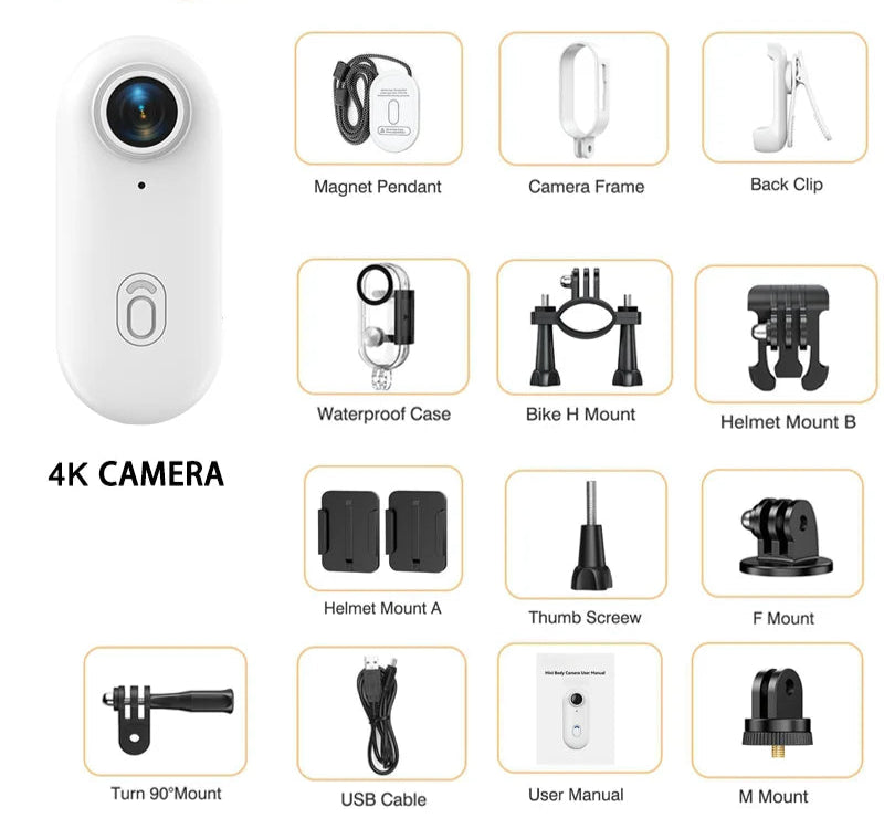 4K Pro Body Cam And Video Cameras