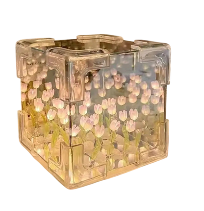 Tulip Flower Cube