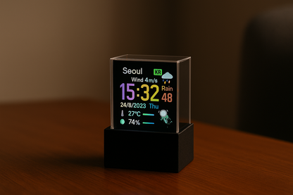 Cube Photo Display Holographic