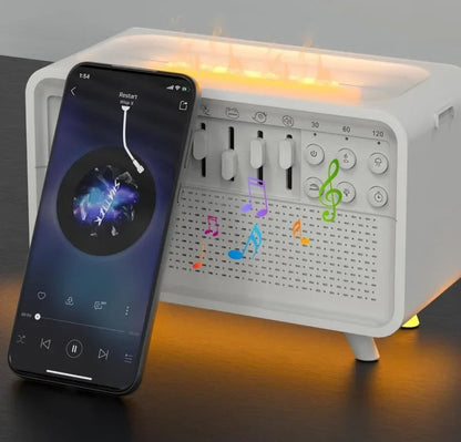 Sleep Night Light Humidifier Bluetooth Speaker
