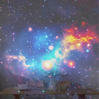 Galaxy Star Projector Night Light Discs Realistic