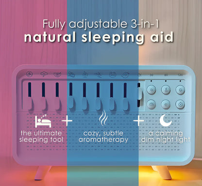 Sleep Night Light Humidifier Bluetooth Speaker