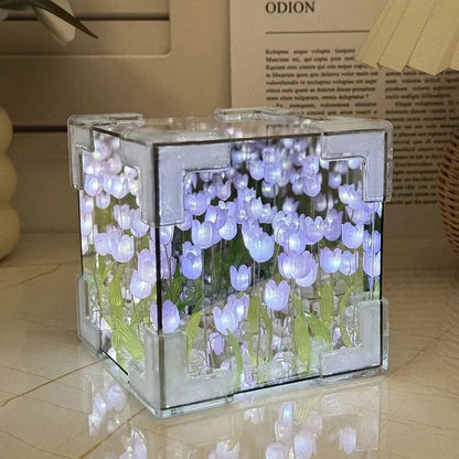 Tulip Flower Cube