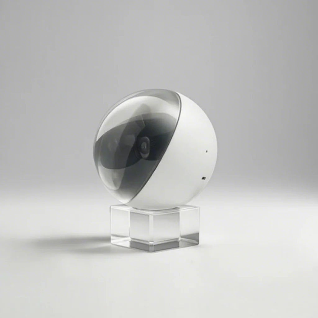 Customizable video glass ball