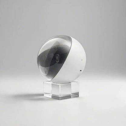 Customizable video glass ball